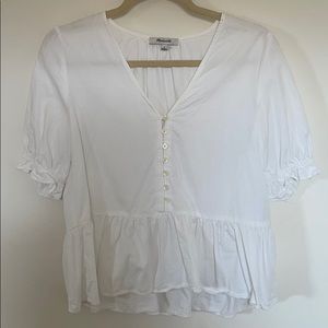 Madewell Short Sleeve Blouse